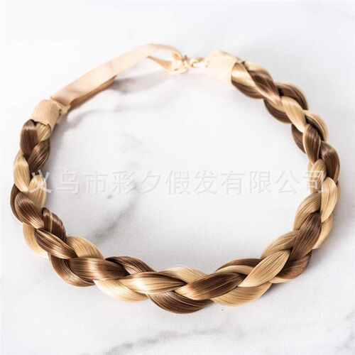 Braided Twostrand Fashion Wig Retro Braid Twostrand Wig Brai