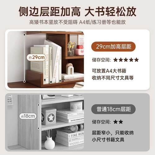 Desktop book shelf storage rack Multi layer bookshelf书架