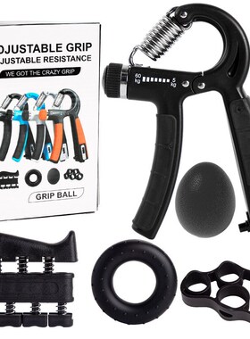 Grip Strength Trainer 5 Pack Forearm Strengthener Exerciser