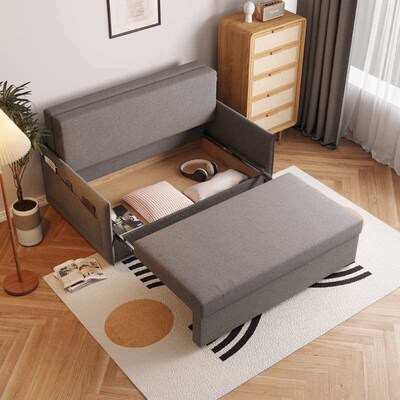 Folding Sofa Bed Dual-purpose Light Luxury Small Apartment L