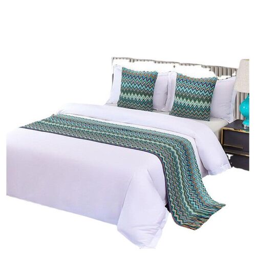 Modern Simple And Light Luxury Homestay Hotel Hotel Bed Flag