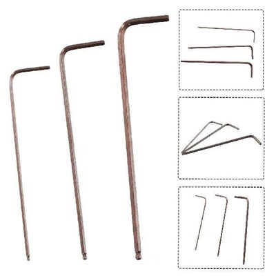 3pcs L Shaped Wrench Screwdriver Spanner Hex Key Wrenches