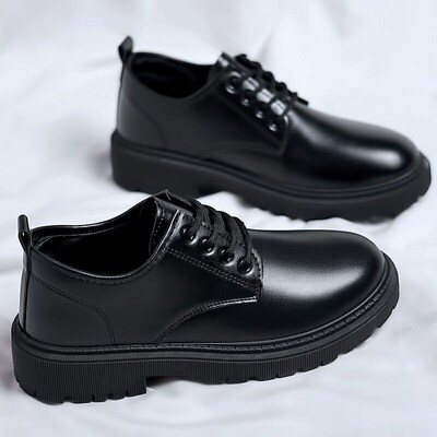Summer Breathable Waterproof Chef Shoes for Men Casual Leath