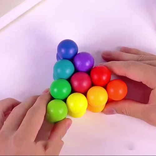 Rainbow Rotation Puzzle Building Block Goal Ball立体魔方球