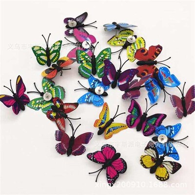 New 30 Butterfly Pins Fix Wall Decor Pushpins Decor for Scho