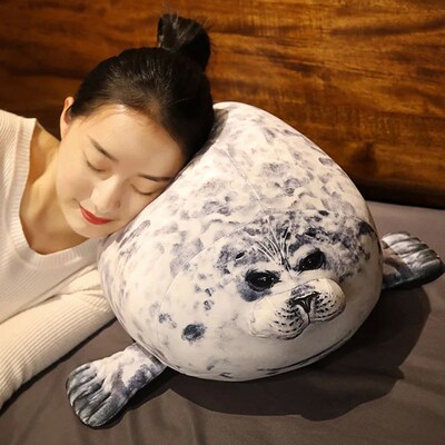 Fat Plush Foca Gorda Seal Toy Stuffed Animal Foca Guatona Pe
