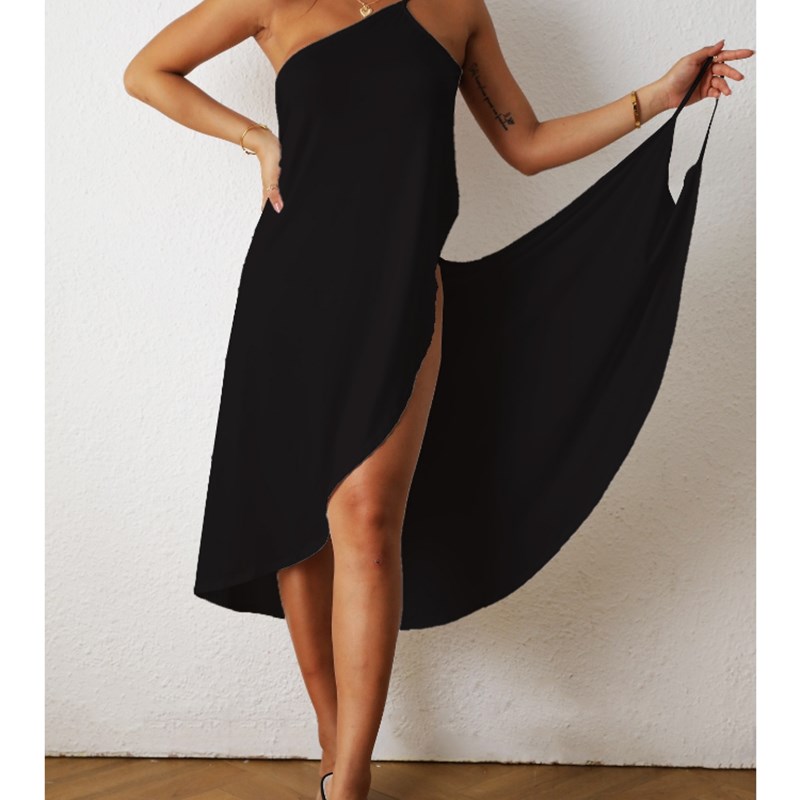 Women Beach Slip Midi Summer One Piece Dress Yk Setwear图片