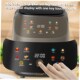 fryer air oven Multifunctional lampblack 8LEnglish button