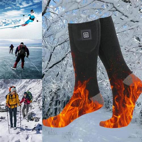 Electric Heating Socks 3 Level Temperature Winter Heating So