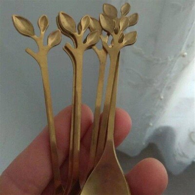 12Pcs Dessert Spoon And Fork Set Stainless Steel Mixing
