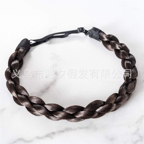 Braided Twostrand Fashion Wig Retro Braid Twostrand Wig Brai