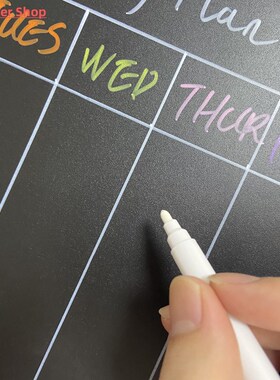 A5 Size Mini Magnetic Blackboard Chalkboard Sticker Drawing