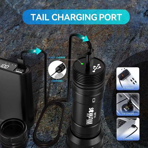 Wurkkos DL20R USB C Rechargeable Diving Light Powerful 3200l