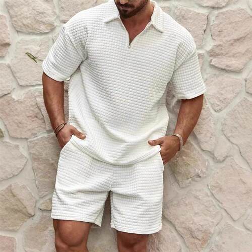 Mens Suits, rendy Casual And Comforle Solid Color Lapel Shi
