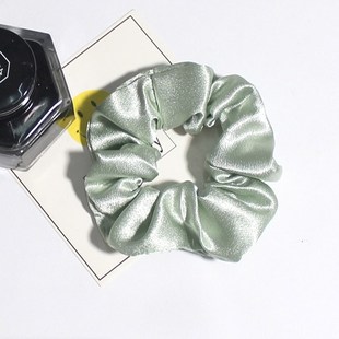 1Pcs Silk Scrunchie Elastic Handmade Multicolor Hair Accesso