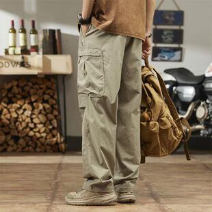 Paratroopers Pants Workers Tide Mens Summer Summer Skin Ame