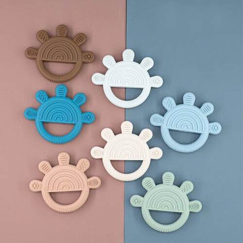 New BPA Free Silicone Molar Chewing Toys Infant Baby Health
