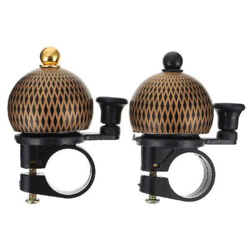 2Pcs Bell Aluminum Alloy Loud Clear Sound Anti Aging