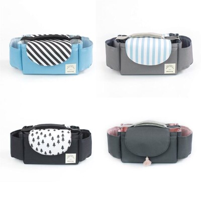 Baby Bottle Holder Buggy Pram Organiser Stroller Cup Mom Bag