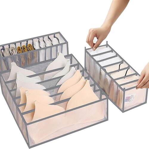 Folding Closet Organizer Underwear Drawer Storage Box Clothe