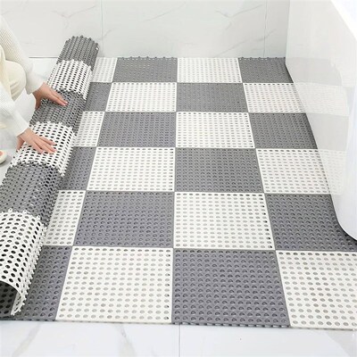1set/2set/3set- Shower Room Floor Mat, Bathroom Non-slip Mat