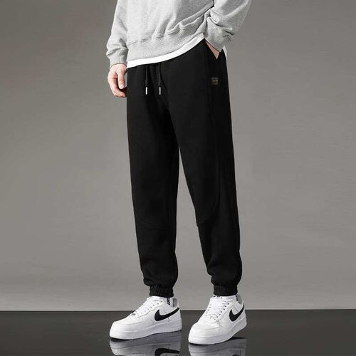 Pants Mens Summer Loose Nine-point Pants teny Bran Knitte M