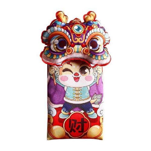 Red Envelope Bag Light Weight New Years Eve Wallet Li Shi