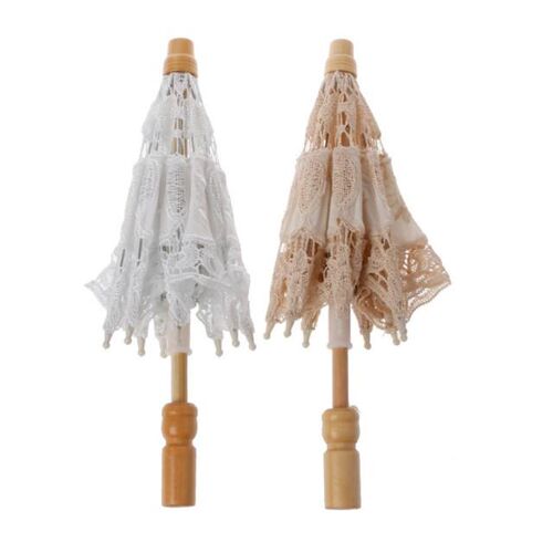 Newborn Baby Photography Props Lace Umbrella Infant Studio S