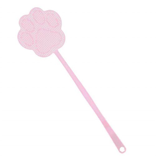 Thickened Cat Fly Swatter, Wholesale Long-Handle Manual Fly
