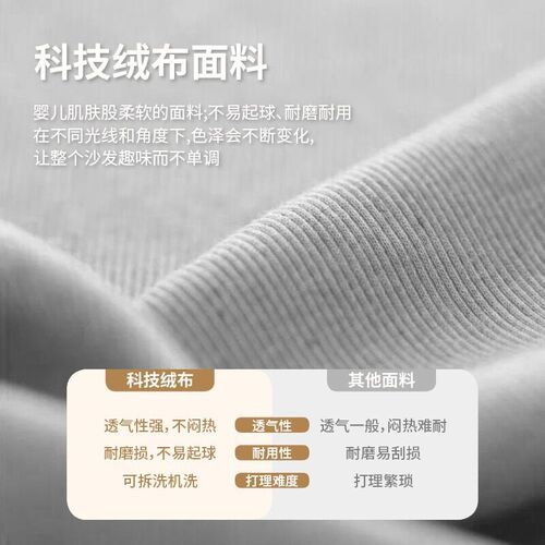 Foldable Sofa Bed Push-pull Storage Apartment Small Apartmen