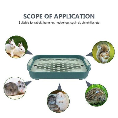 Rabbit Toilet Pig Bunny Bedding Rat Pet Litter Plastic