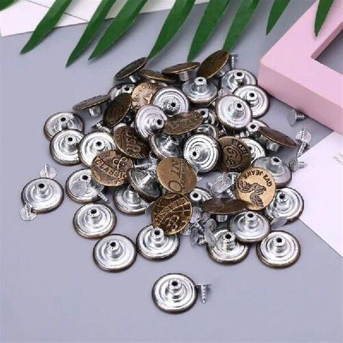 50pcs Mixed Metal No Sew Replacement Repair Jean Pants