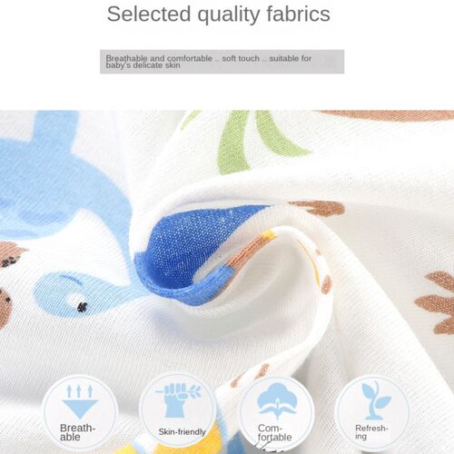 Newborn Baby Cartoon Cotton Sleeveless Vest Romper Boy Girl