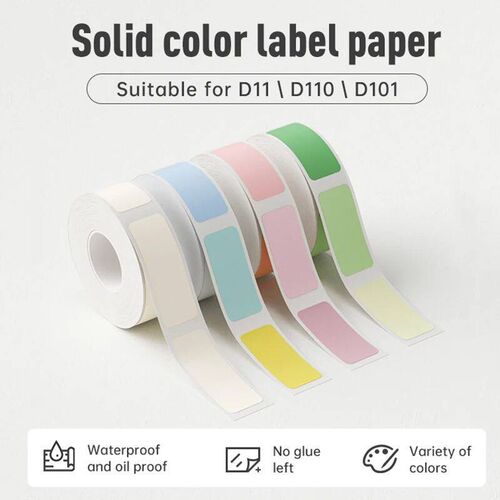 Niimbot  D101 D11 D110 Color er Thermal Label Tag Waterproof