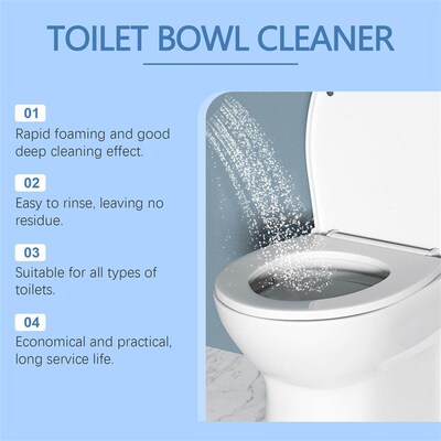 Jue Fish Toilet Descaler and Cleaner Powder, Household Toile