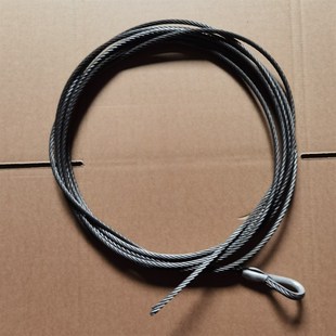 超力仕运行式小吊机专用压扣钢丝绳移动式小吊车耐磨钢丝绳压扣