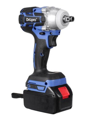 Brushless Cordless Electric Impact Wrench 1/2inch Power Tool