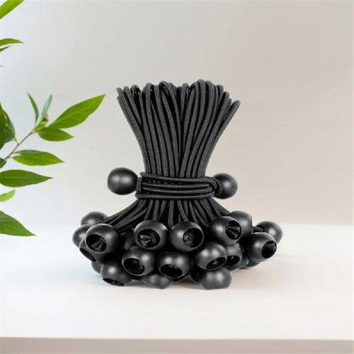 50Pcs Ball Bungee Cords with Elastic String Fixed Boat Pole