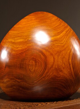 花梨木雕寿桃摆件实木老寿星家居寓意装饰工艺礼品摆饰贺寿祝寿生