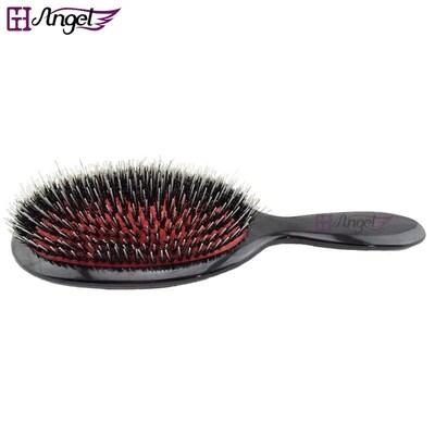 Wholesale Professional Boar Bristle Brush Comb Oval Cushion