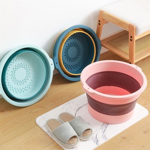 foldable collapsible foot tub massage Soak barrels plastic