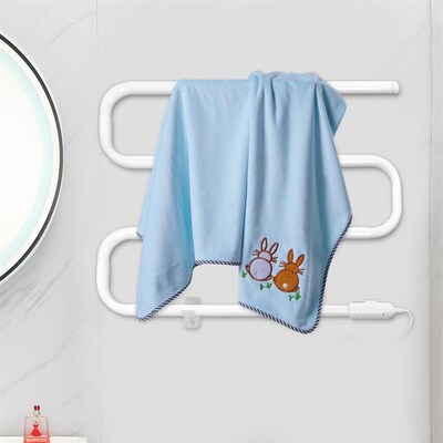 S Shape Drying Towel Rack Bathroom Clothes Dryer Racks Wall