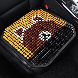 汽车坐垫夏季木珠凉垫车座货车座椅垫通风透气竹片车垫四季通用