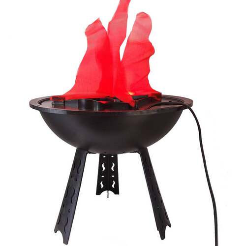 Halloween decoration props electronic flame basin lamp bar h