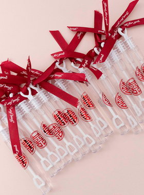 白色爱心试管泡泡小瓶迷你泡泡棒空瓶婚庆吹泡婚礼道具泡泡水