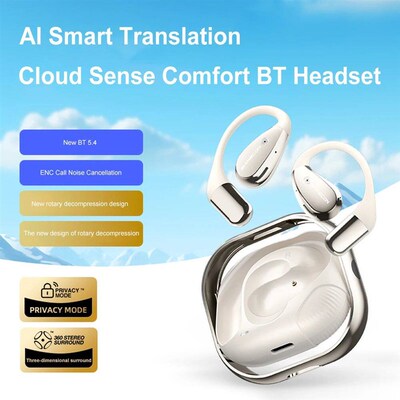 Real-Time AI Translation Earbuds 134-Language Wireless Trans