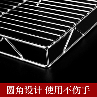 猪肉网架不锈钢烧烤网专用卖猪肉架子放肉晾肉摆肉架烘培网架凉网