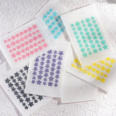 40pcs Star Shaped Acne Pimple Patch Invisible Concealer Wate