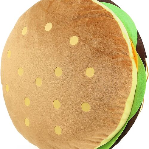 Hamburger Pillows Fluffy Burger Plush Soft Stuffed Toy汉堡