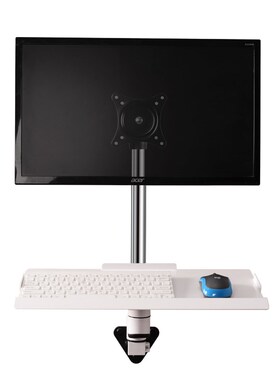 显示器支架工业设备电脑屏幕壁挂架一体机键盘拖悬臂支架FE110KB